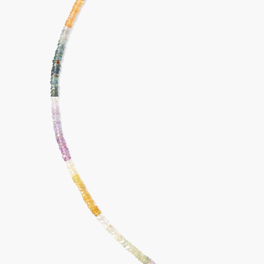 
                      
                        NKL-14K 14K Multi Sapphire Line Necklace
                      
                    