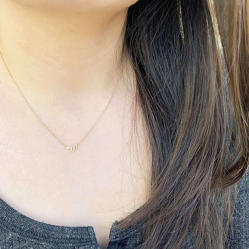 
                      
                        NKL-14K 14k Petite Snake Necklace
                      
                    