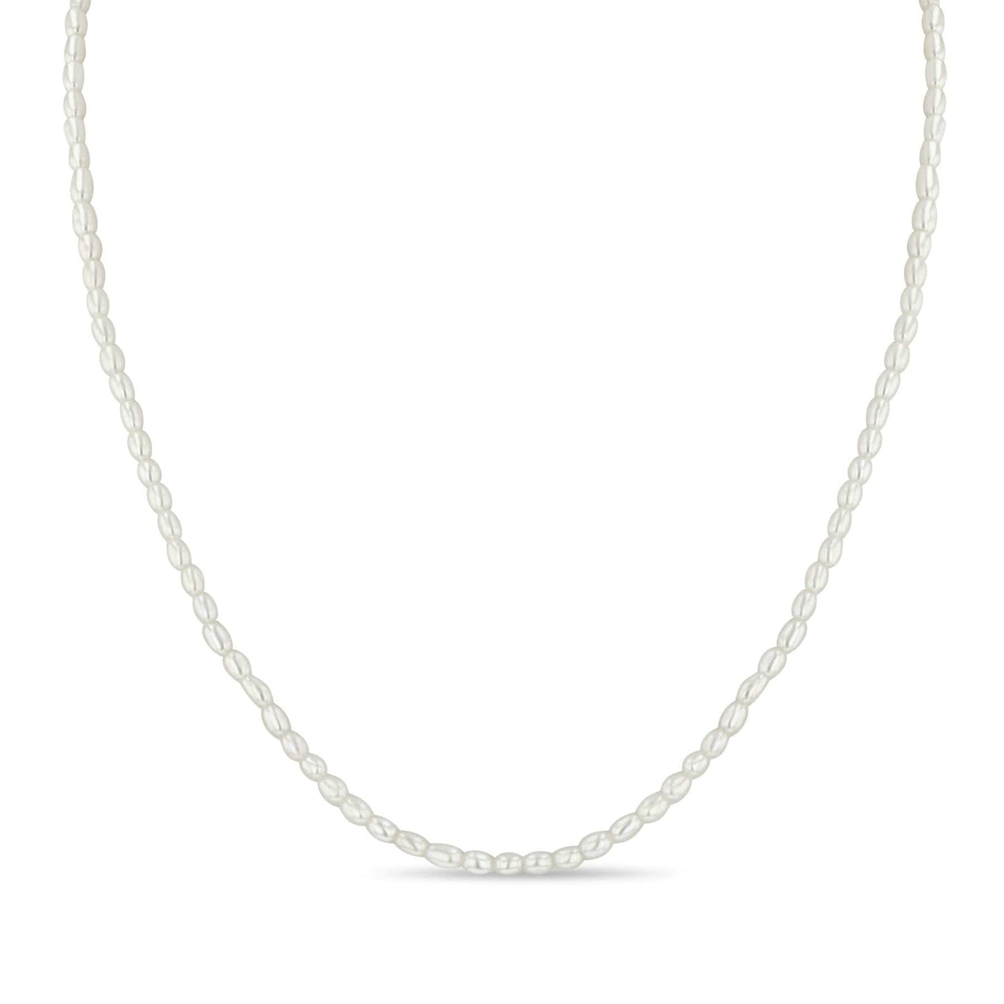 NKL-14K 14k Rice Pearl Necklace