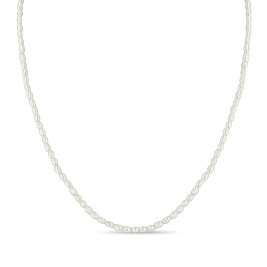 NKL-14K 14k Rice Pearl Necklace