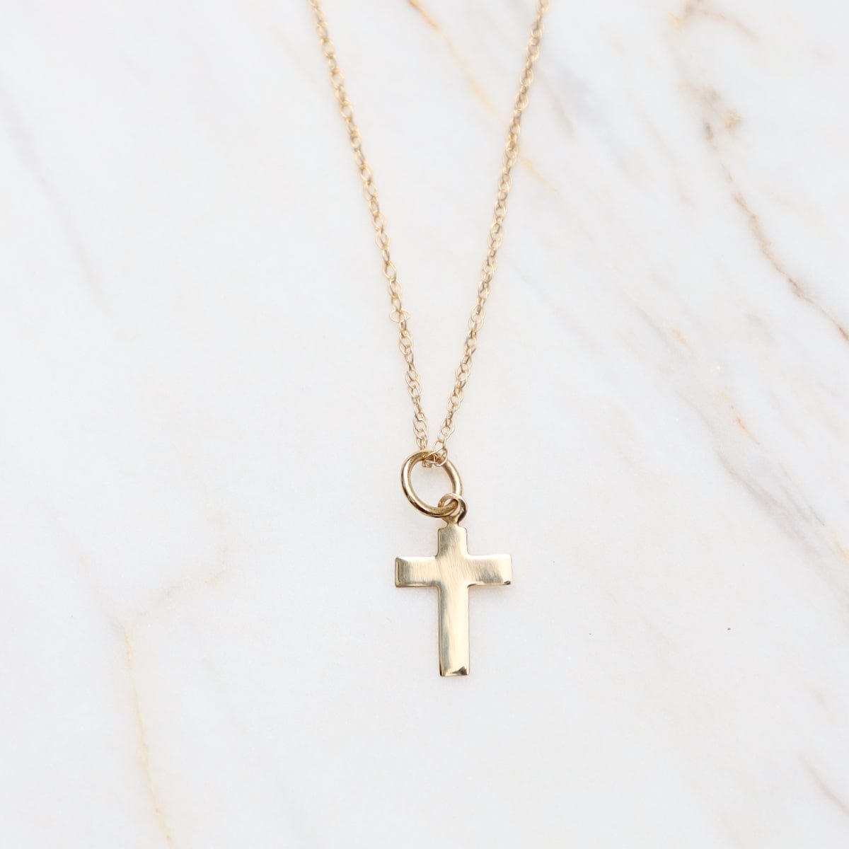 Gold Cross Necklace (Mini) - Gold Presidents