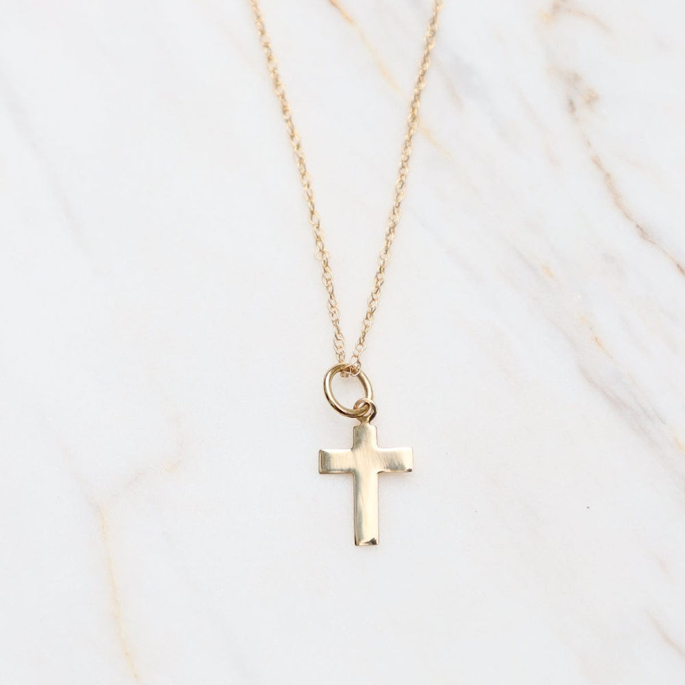 
                      
                        NKL-14K 14k Small Cross Necklace
                      
                    