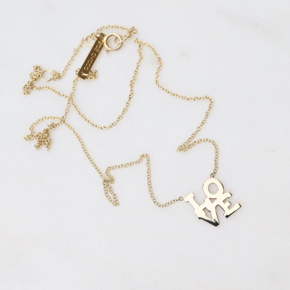 
                  
                    NKL-14K 14k Stacked "Love" Necklace
                  
                