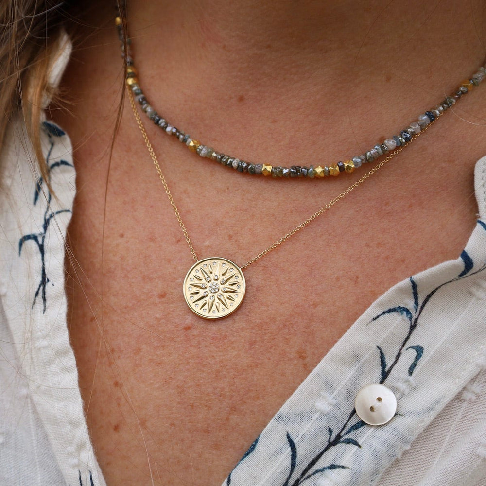 
                      
                        NKL-14K 14k Talisman Disc Necklace
                      
                    