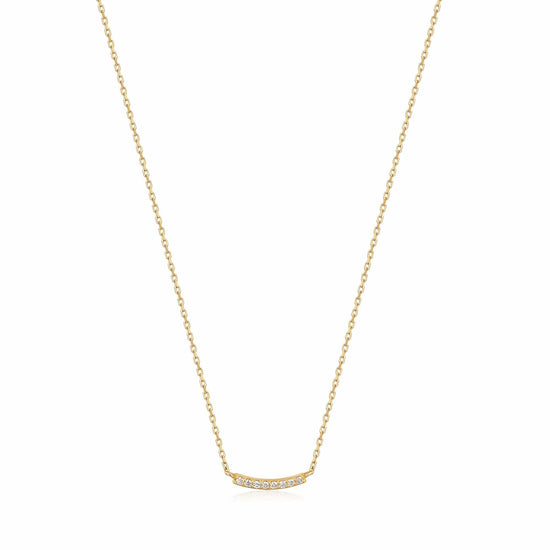 Load image into Gallery viewer, NKL-14K 14kt Gold Magma Curve Diamond Necklace
