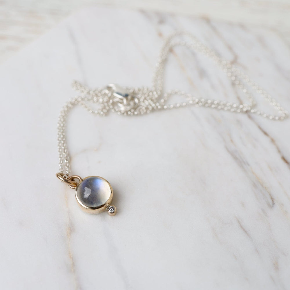 
                      
                        NKL-14K Astral Necklace - Moonstone
                      
                    