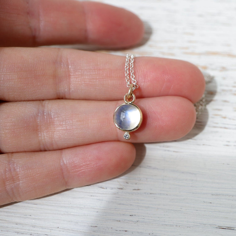 
                      
                        NKL-14K Astral Necklace - Moonstone
                      
                    