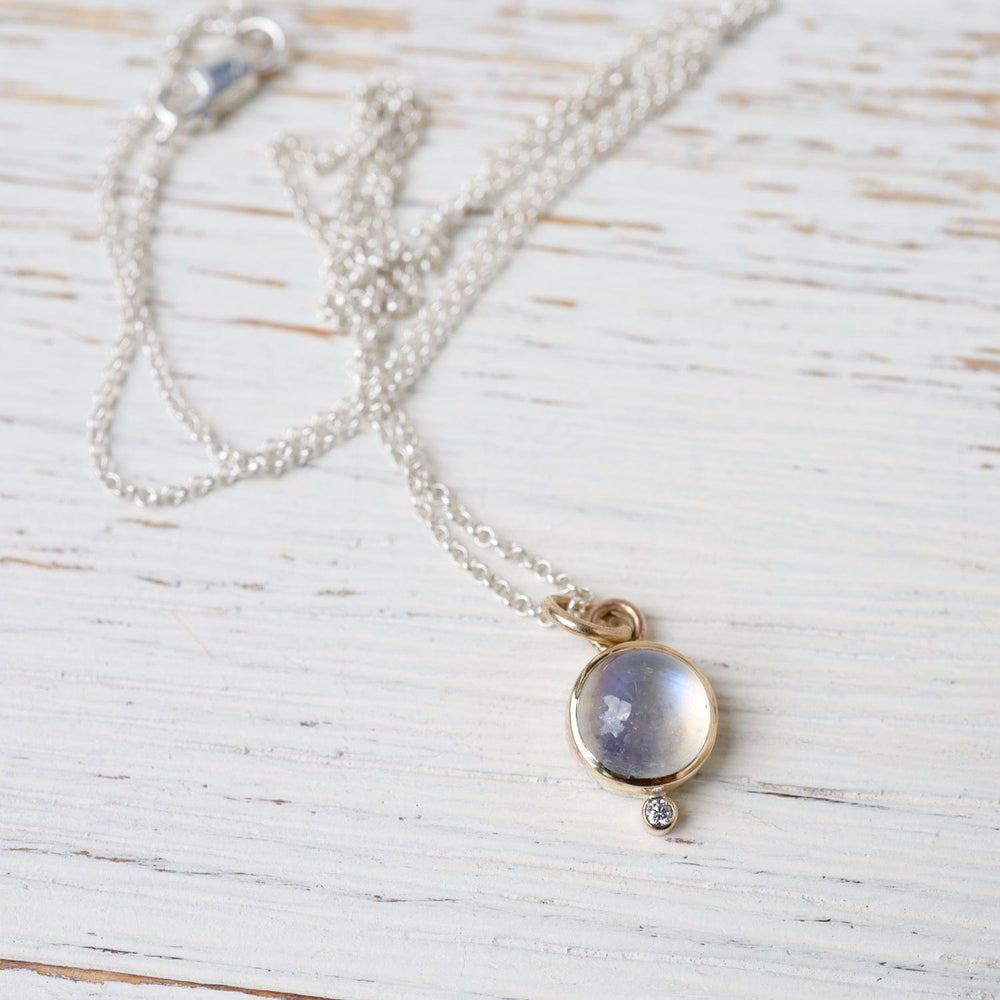 
                      
                        NKL-14K Astral Necklace - Moonstone
                      
                    