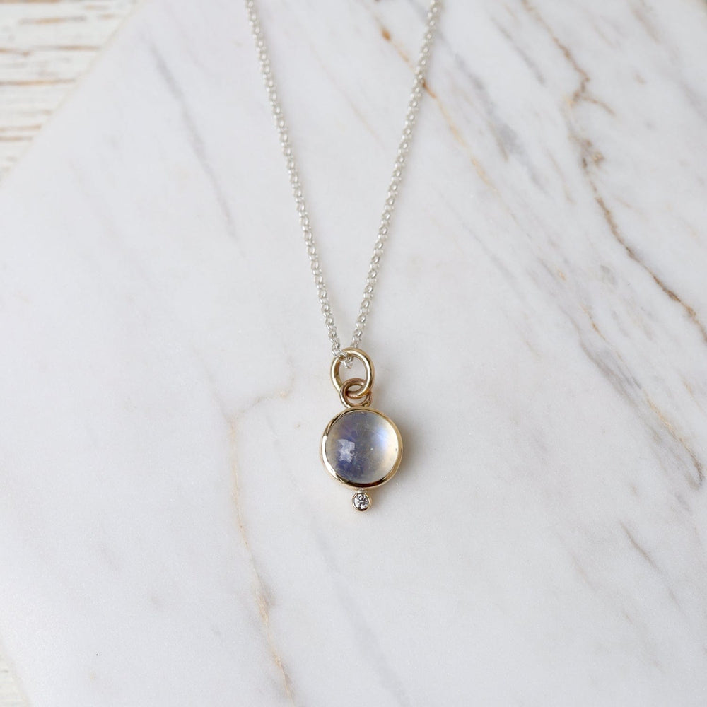 
                      
                        NKL-14K Astral Necklace - Moonstone
                      
                    