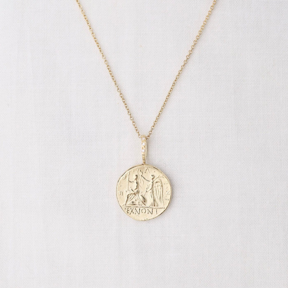 
                      
                        NKL-14K Beloved Artifact 14k Gold Necklace
                      
                    