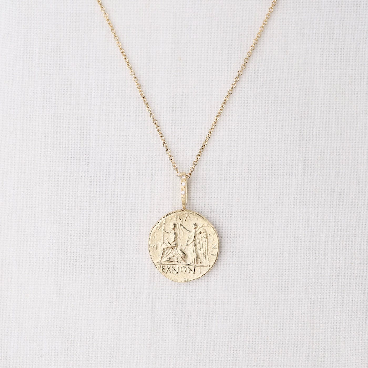 NKL-14K Beloved Artifact 14k Gold Necklace