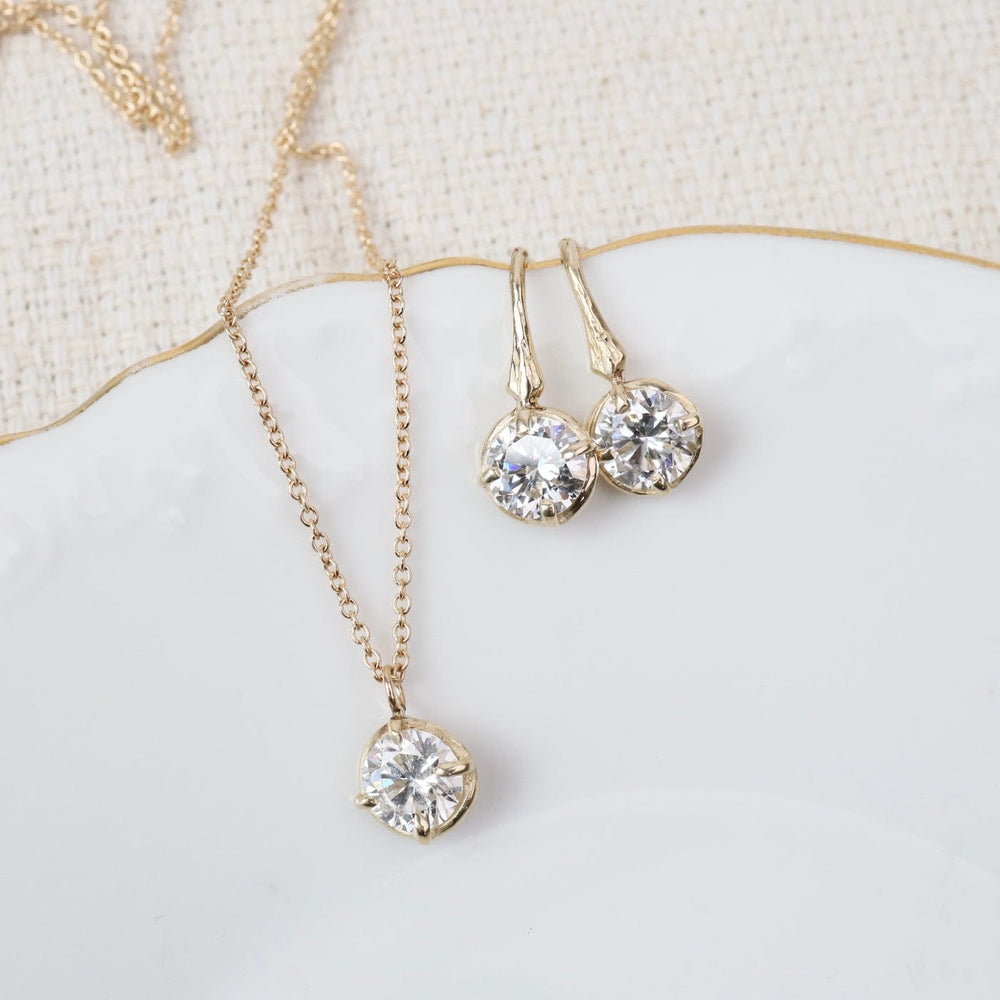 
                  
                    NKL-14K Brilliant Cut Lab Grown .75 tcw Diamond Necklace
                  
                