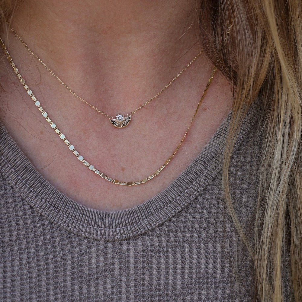 
                      
                        NKL-14K Diamond Cashel Necklace
                      
                    