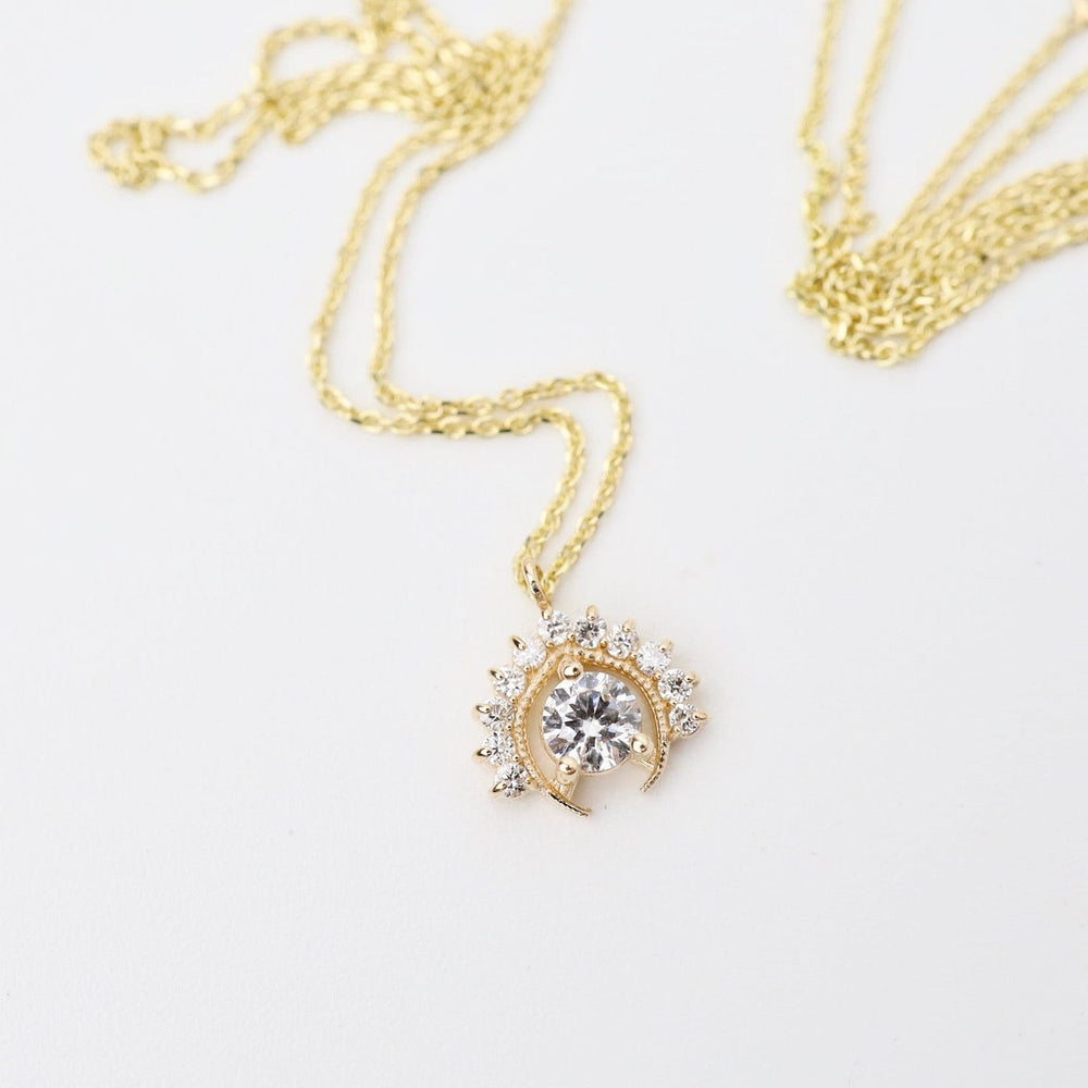 NKL-14K Diamond Tosia Necklace