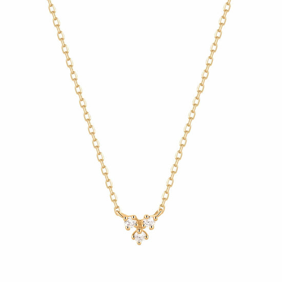 NKL-14K Gold Diamond Necklace