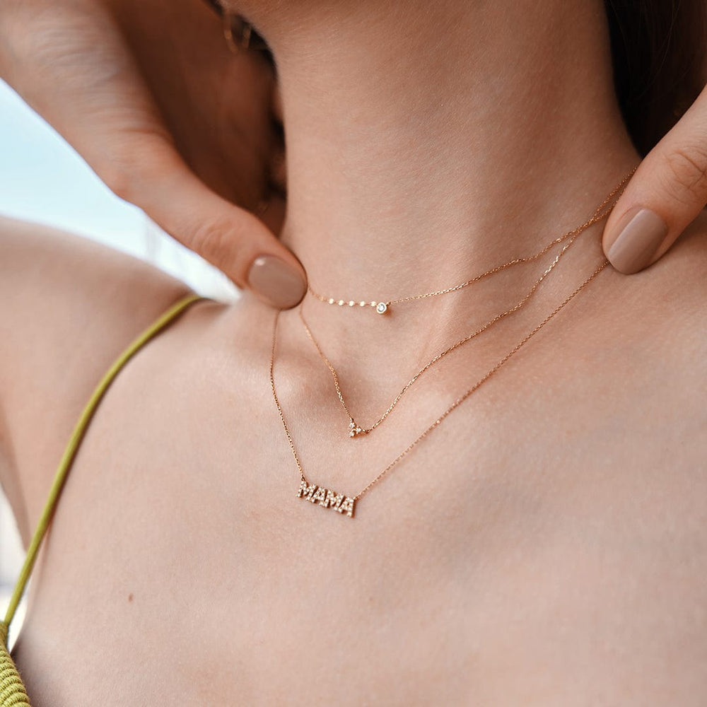 
                      
                        NKL-14K Gold Diamond Necklace
                      
                    