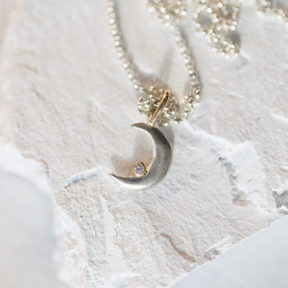 
                      
                        NKL-14K Mini Luna Necklace Mixed Metal
                      
                    