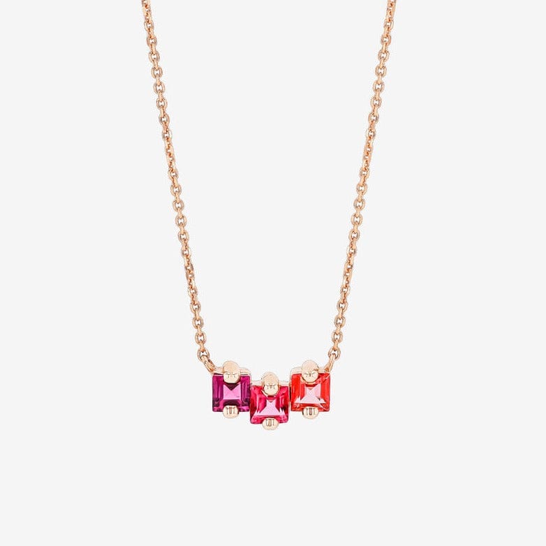 NKL-14K Red Ombre Mini Bar Pendant