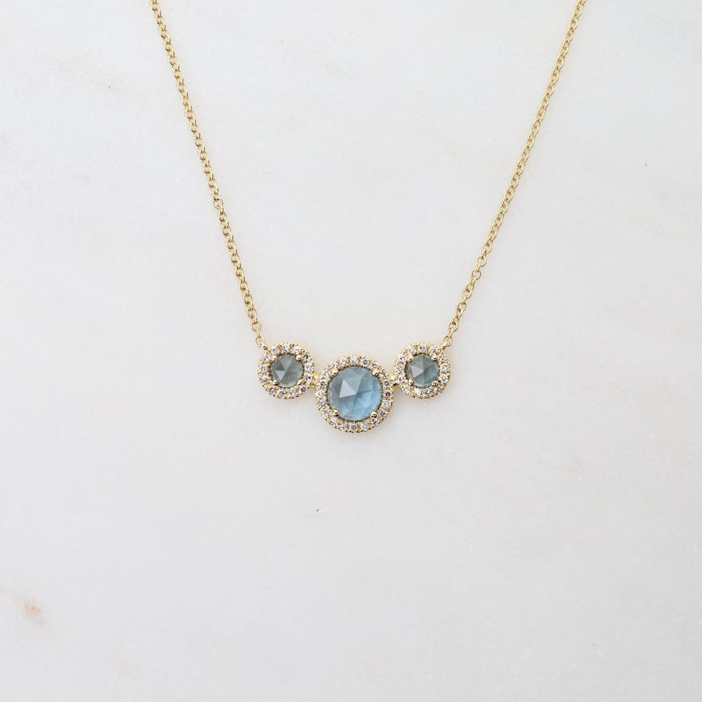 
                  
                    NKL-14K Rosie Bar Necklace with London Blue Topaz
                  
                