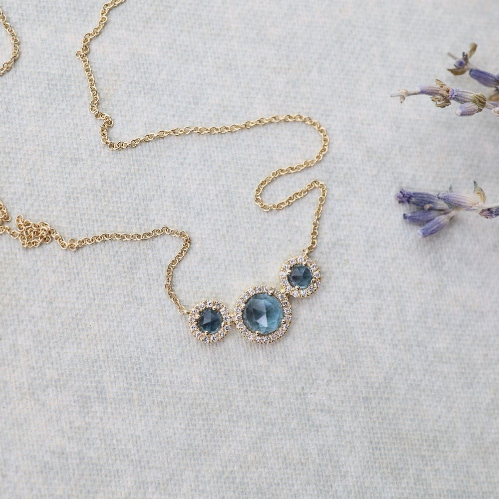 
                  
                    NKL-14K Rosie Bar Necklace with London Blue Topaz
                  
                