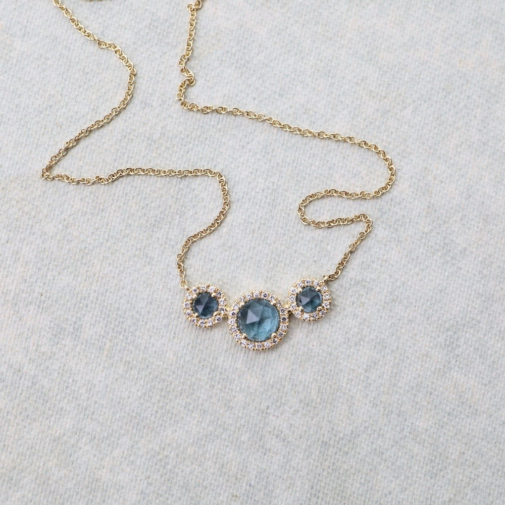 
                  
                    NKL-14K Rosie Bar Necklace with London Blue Topaz
                  
                