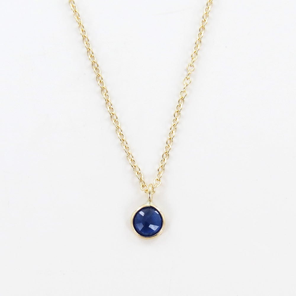 
                      
                        NKL-14K SAPPHIRE NECKLACE
                      
                    