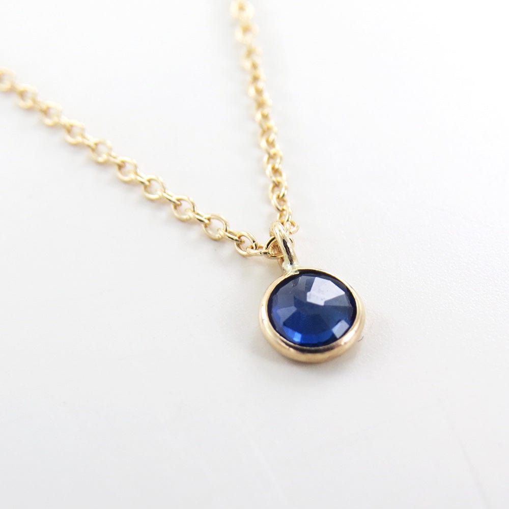 
                      
                        NKL-14K SAPPHIRE NECKLACE
                      
                    