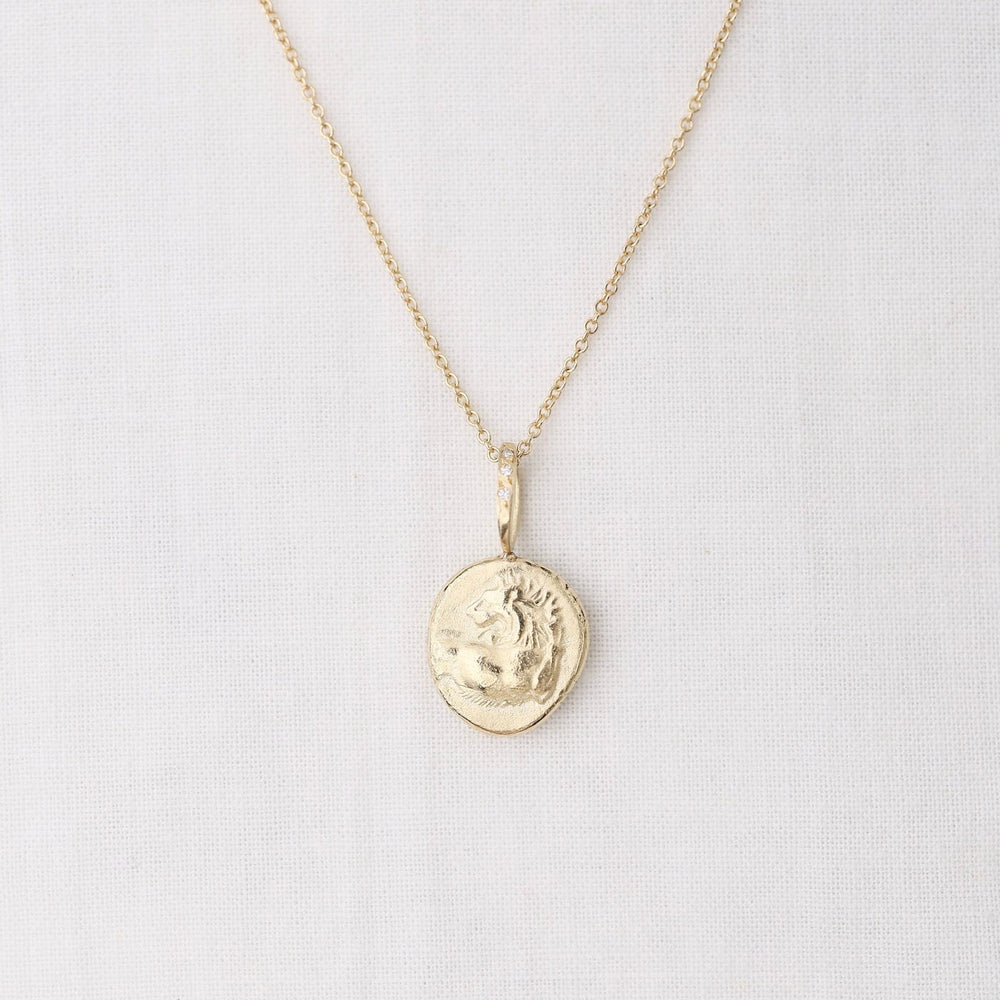 
                      
                        NKL-14K Self Empowered Artifact 14k Gold Necklace
                      
                    