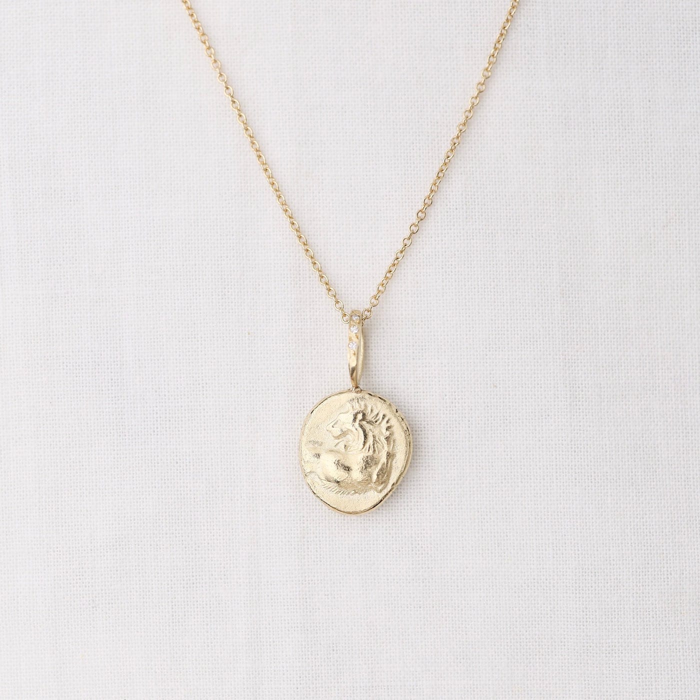NKL-14K Self Empowered Artifact 14k Gold Necklace