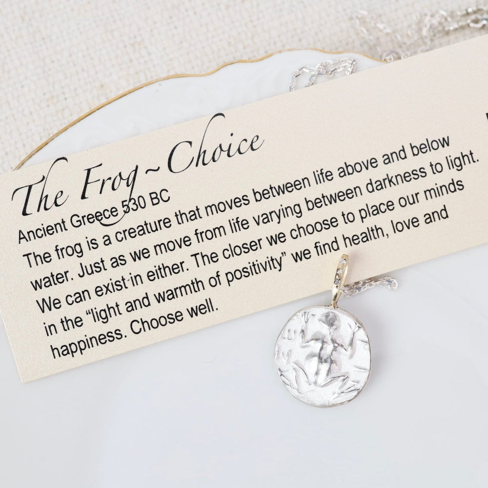 
                  
                    NKL-14K Sterling Silver & 14K Gold - The Frog – Choice
                  
                
