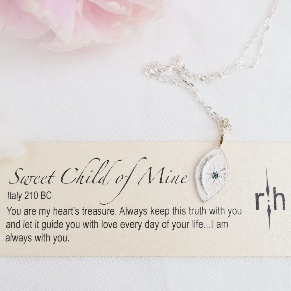 
                      
                        NKL-14K Sweet Child of Mine Necklace Sterling Silver & 14k
                      
                    