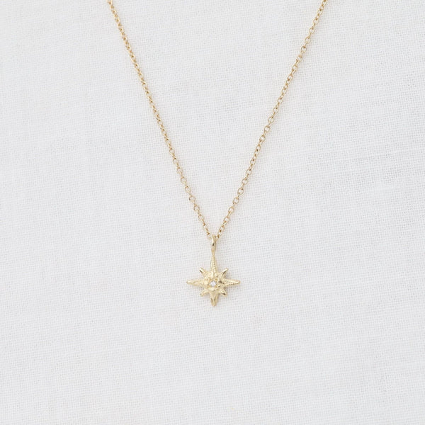 Tiny Gratitude Star Necklace – Dandelion Jewelry