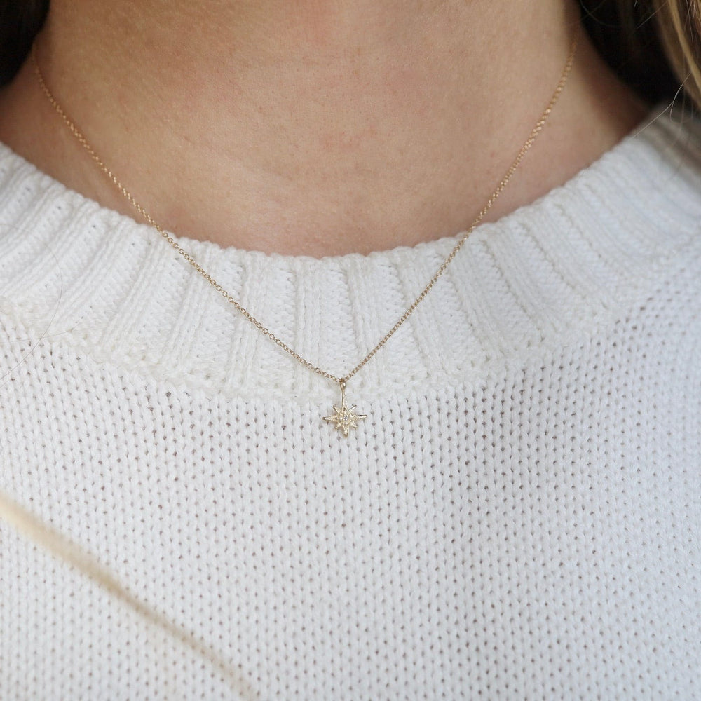 
                      
                        NKL-14K Tiny Gratitude Star Necklace
                      
                    