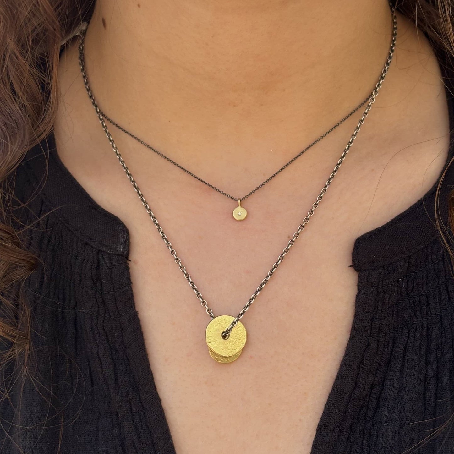 NKL-18K 18k Gold Bitsy Necklace