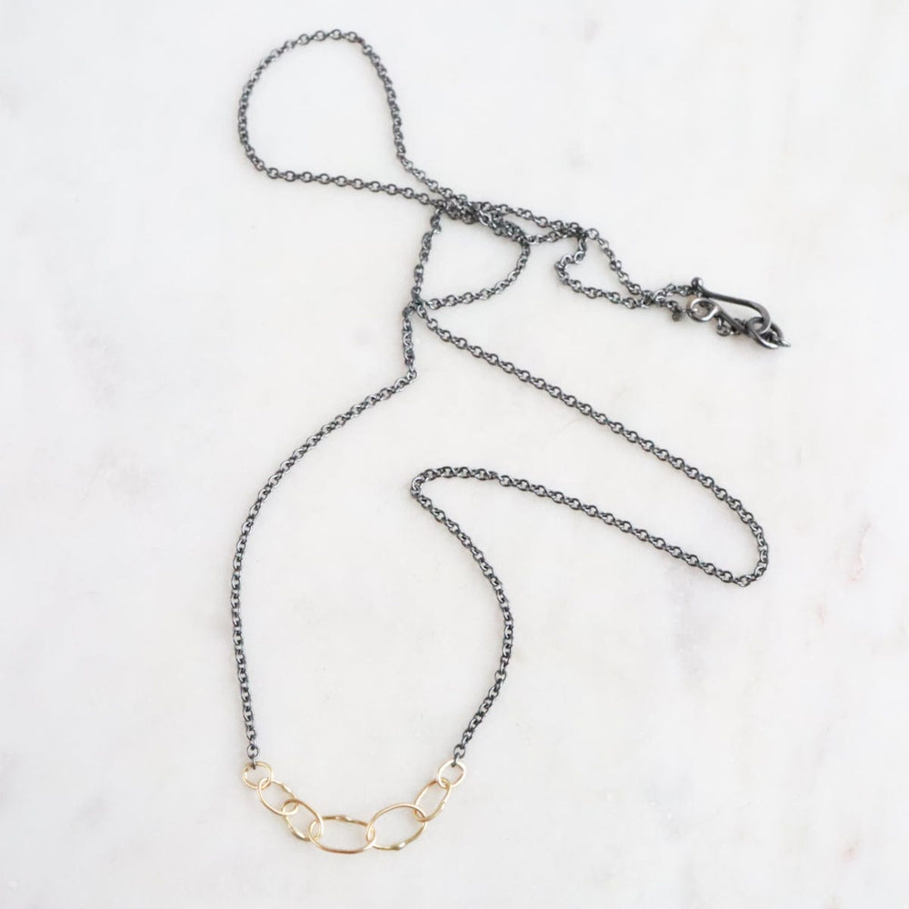 
                  
                    NKL-18K Babble Two Tone Necklace
                  
                