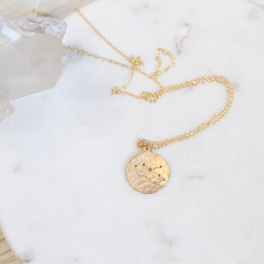 
                      
                        NKL-18K Celestial Sign Necklace
                      
                    