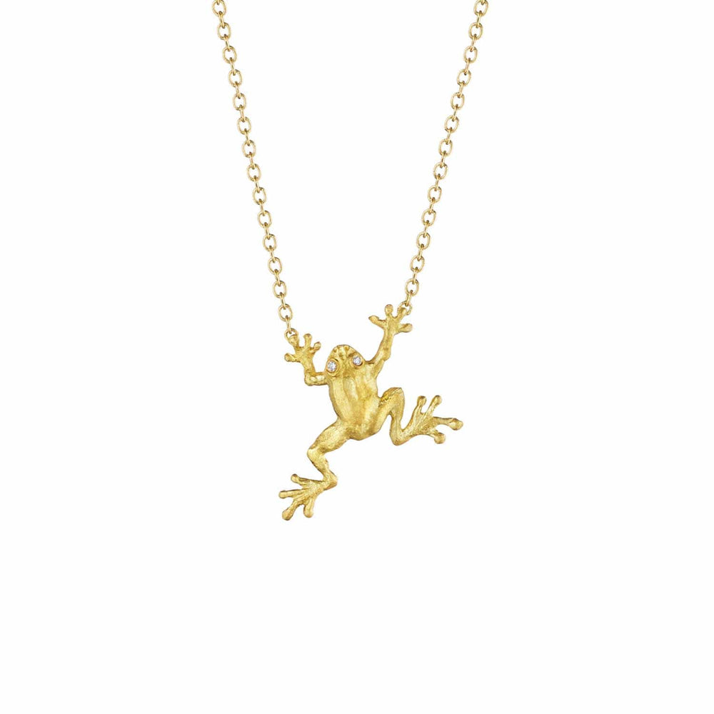 
                      
                        NKL-18K Climbing Frog Necklace
                      
                    