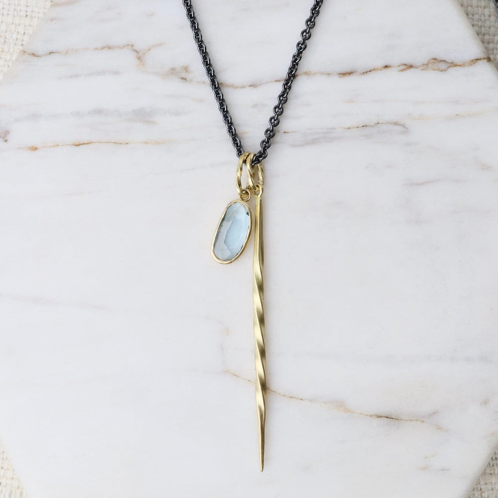 
                  
                    NKL-18K Cluster 18k Spire Necklace
                  
                