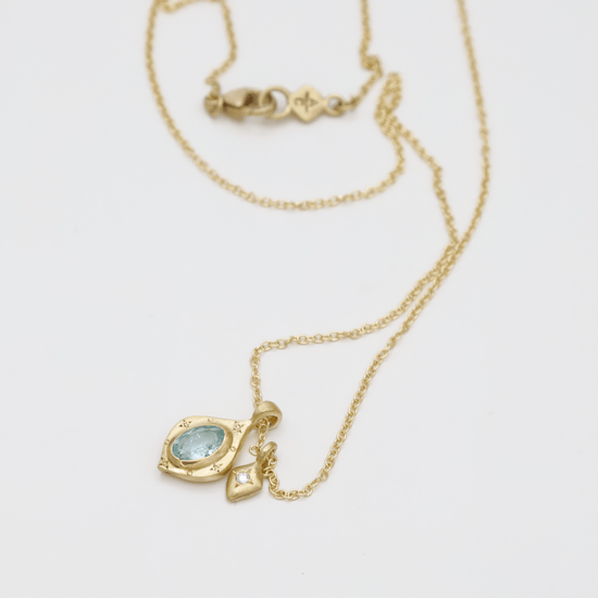 Load image into Gallery viewer, NKL-18K Drops Of Happiness Necklace
