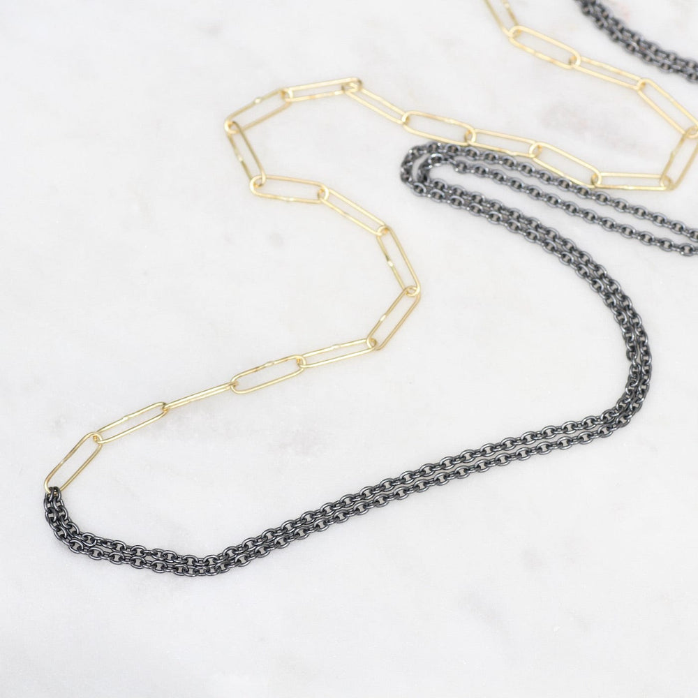 
                  
                    NKL-18K Fifty Fifty Necklace
                  
                