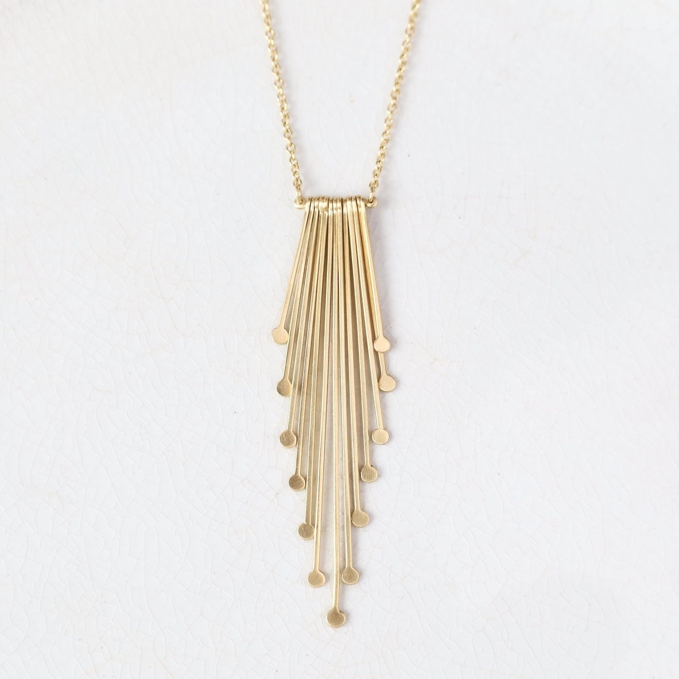 NKL-18K Fringe Necklace