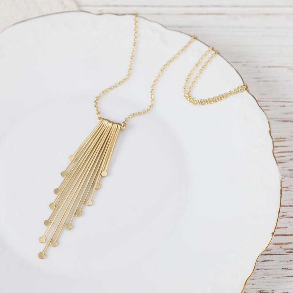 
                  
                    NKL-18K Fringe Necklace
                  
                