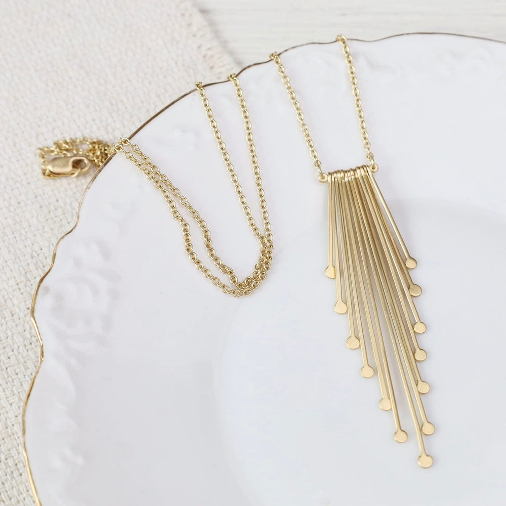 
                  
                    NKL-18K Fringe Necklace
                  
                