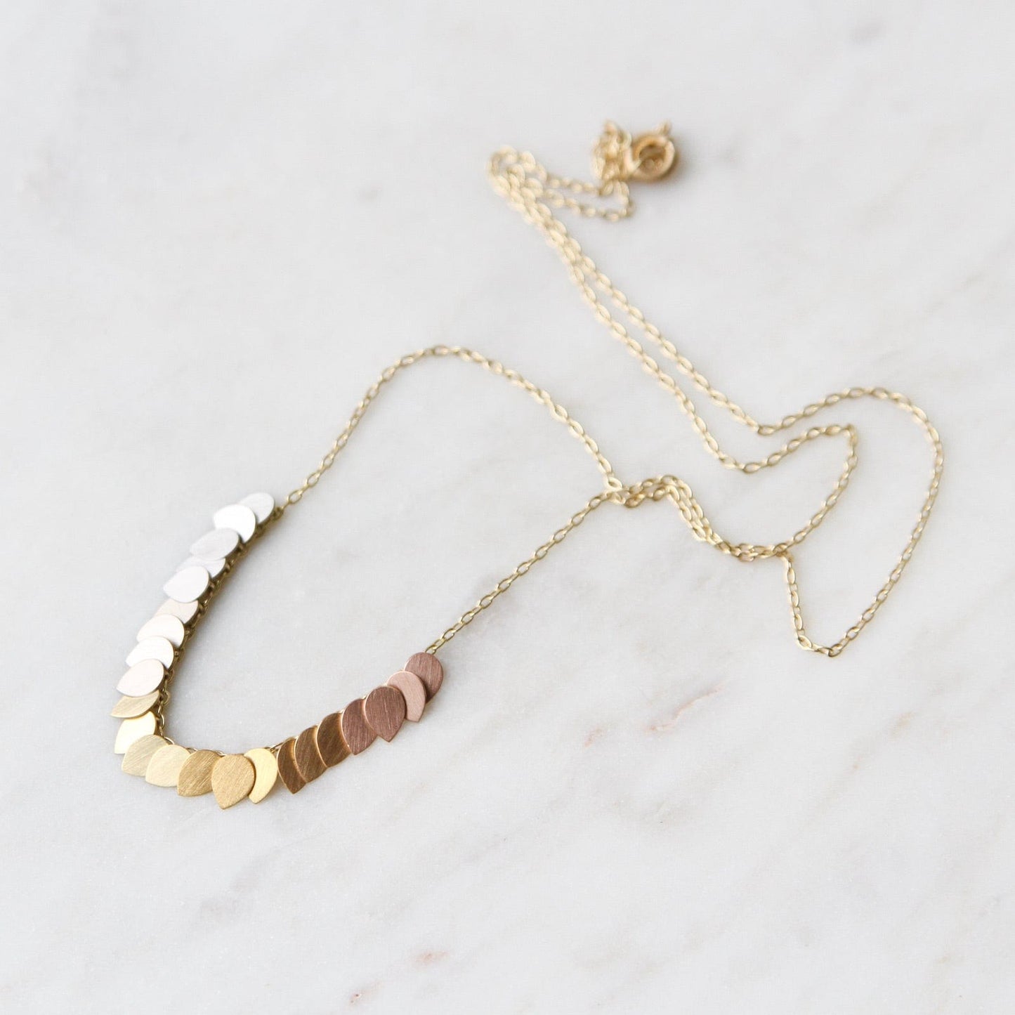 NKL-18K Golden Rainbow Necklace
