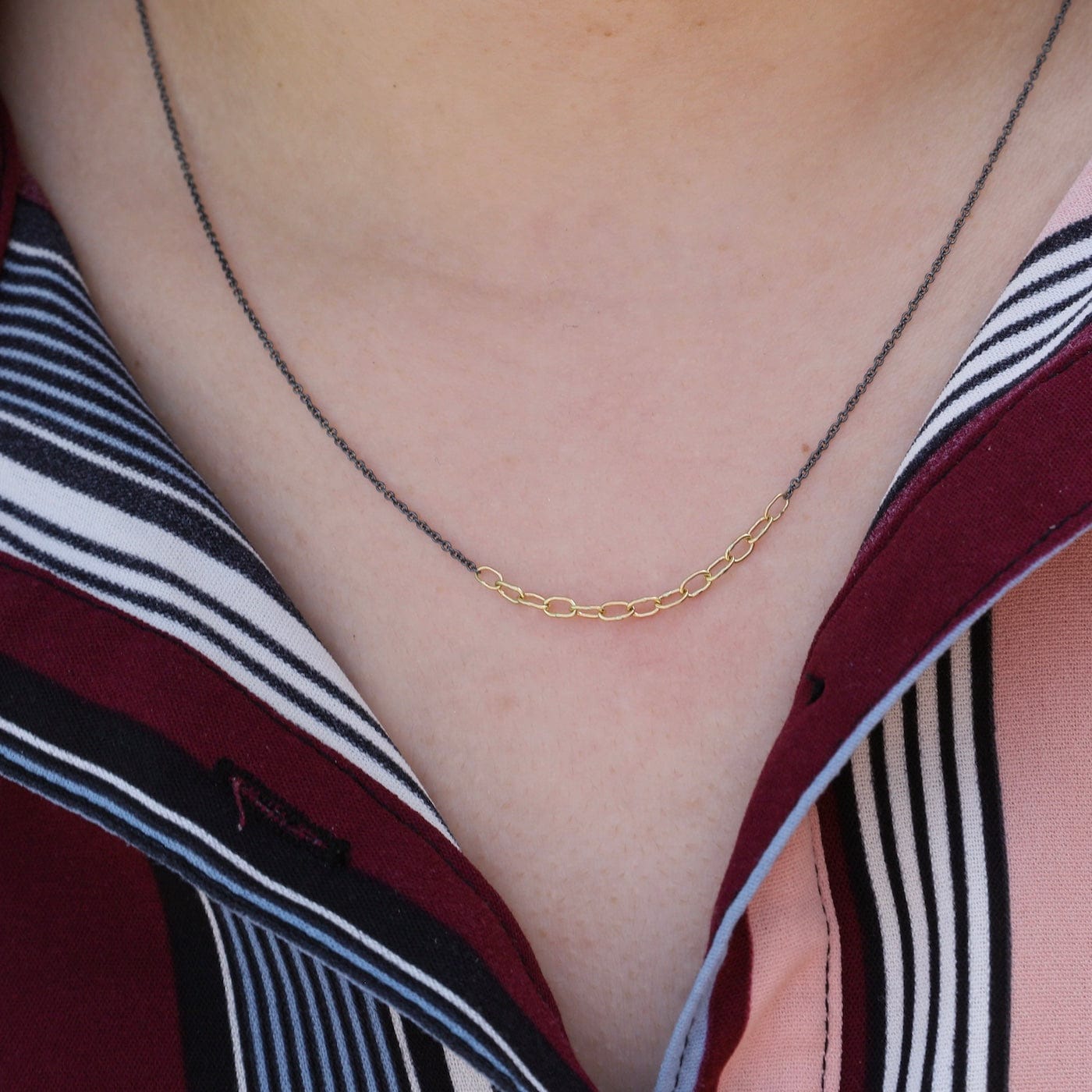 NKL-18K Murmur Chain, Two-tone