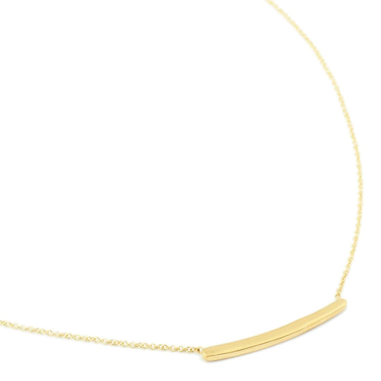 NKL-18K Simple Bar Necklace