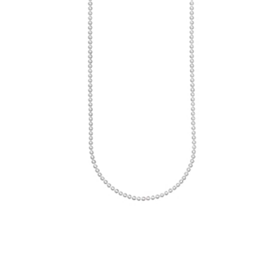NKL 20" STERLING SILVER BABY BALL CHAIN