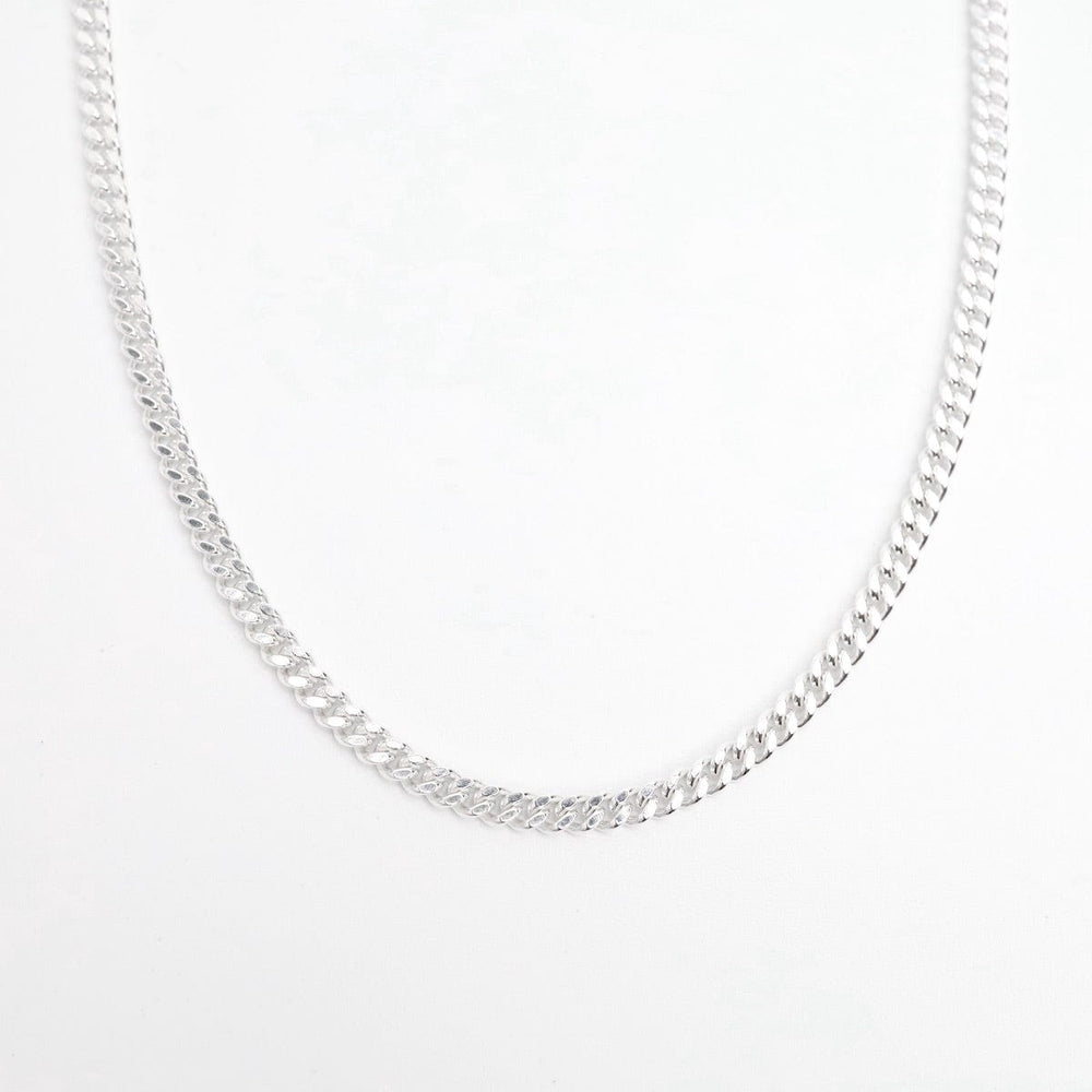 
                  
                    NKL 3mm Cut Curb Chain in Sterling Silver
                  
                