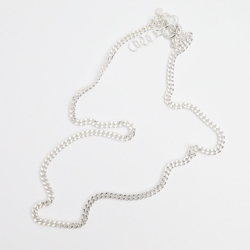 
                  
                    NKL 3mm Cut Curb Chain in Sterling Silver
                  
                