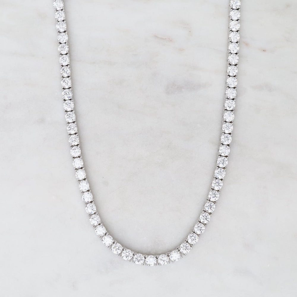 NKL 4mm Moissanite Tennis Necklace